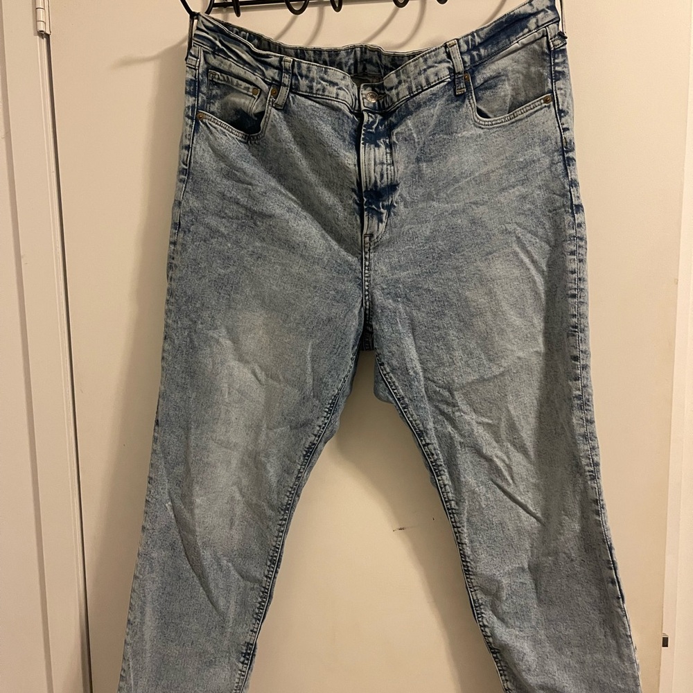H&M Women's Light Blue Straight Leg Jeans